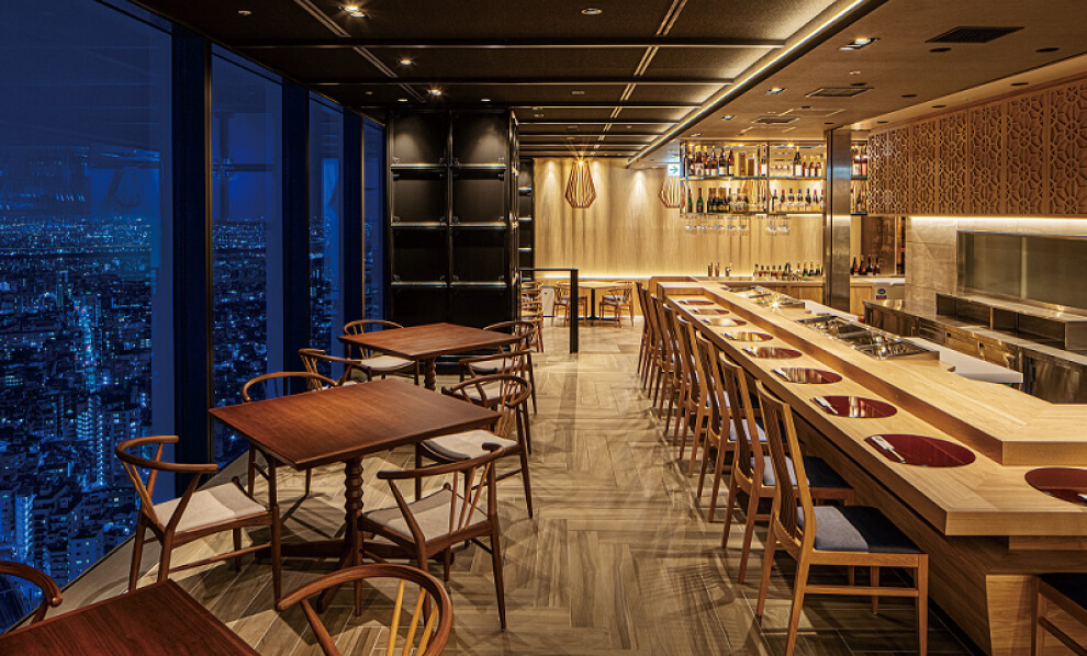 可以品嘗到以壽司為主的海鮮料理的忘新年會套餐