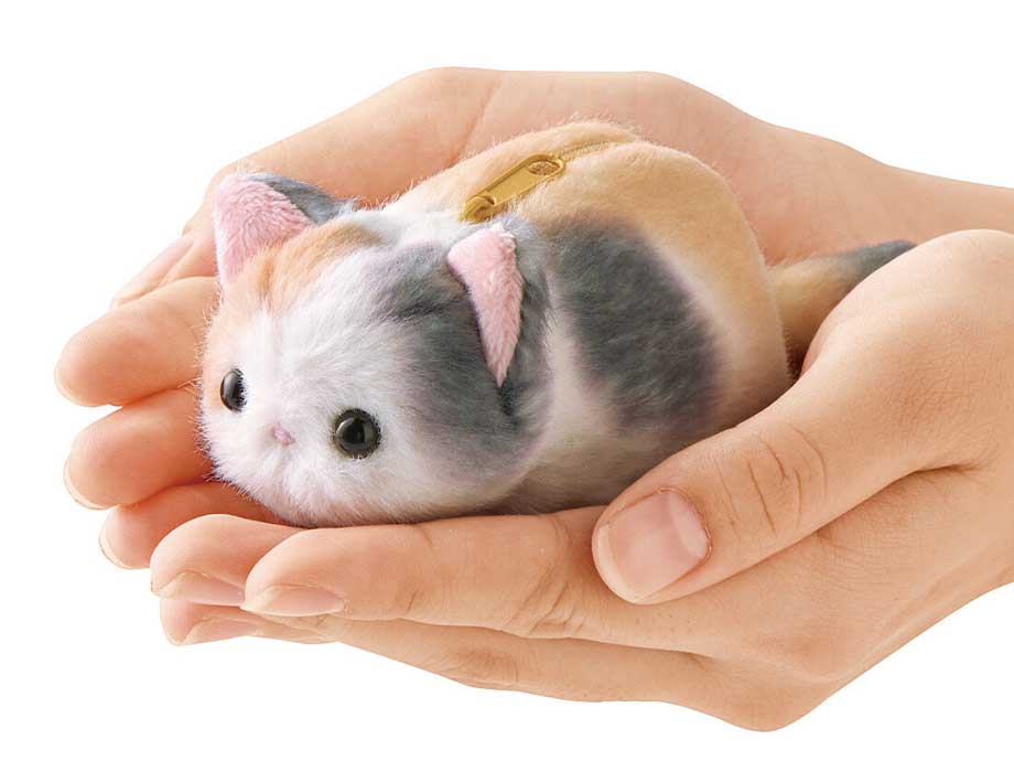 手のひらにちょこん！ほわほわ子猫ポーチの会