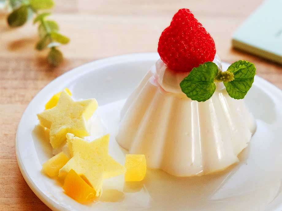 食品サンプル製作体験「いちごパンナコッタ」