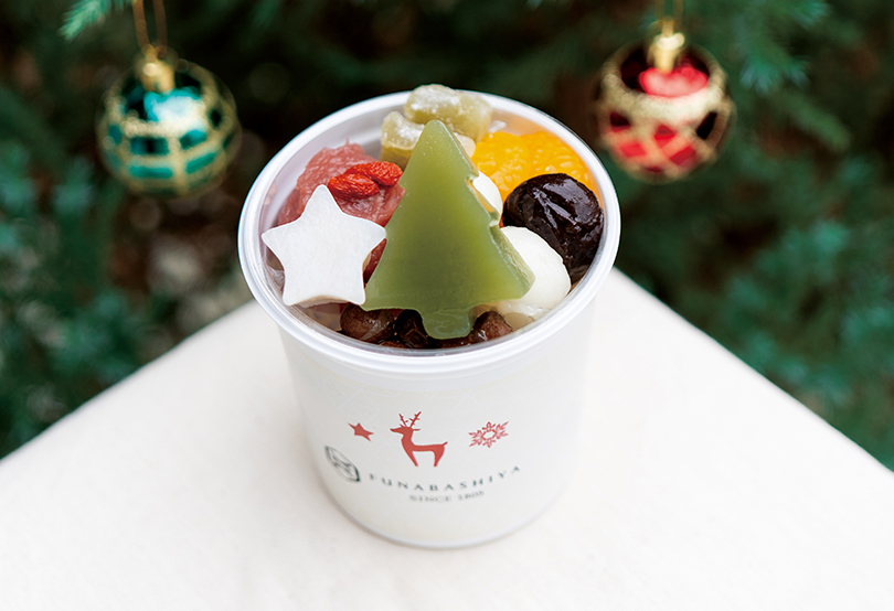 聖誕豆沙水果涼粉