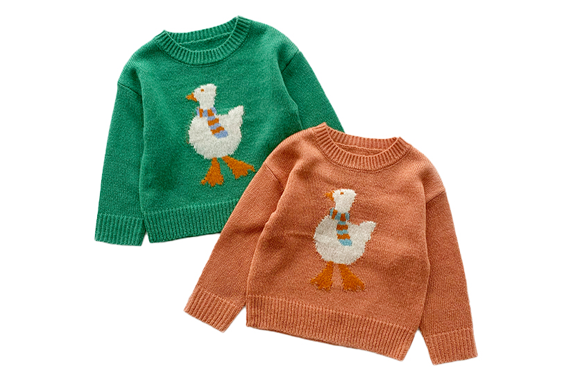 菱紋提花針織衫