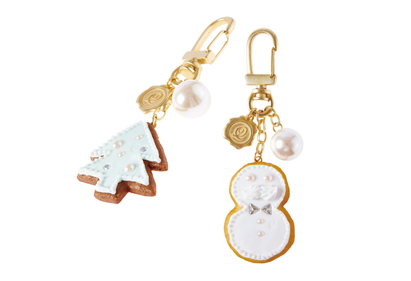 糖餅幹包包掛飾 (雪樹/雪人)