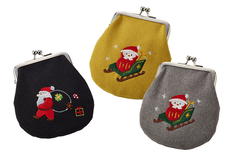 聖誕刺繡2.5角底蛙嘴